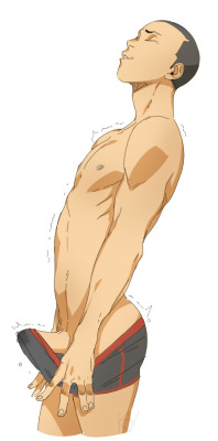 gay-art-and-more: yaoi-and-butts: ※ Every