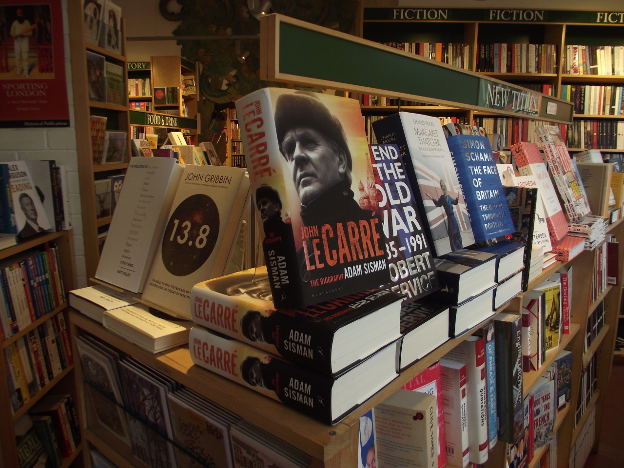 londonbooks:  Highgate Bookshop, N6. A short stroll from the famous cemetery is