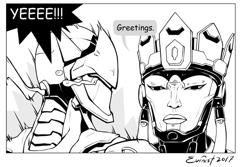evinist:  It’s like months late for this joke but whatever  ¯\_(ツ)_/¯  