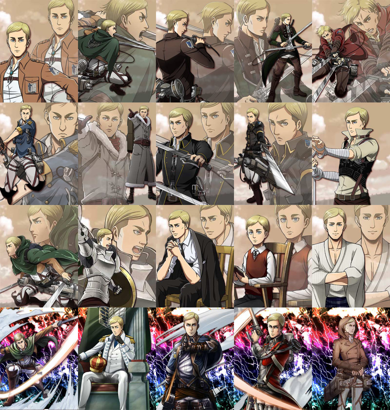 Hangeki no Tsubasa - Erwin Smith - Full Size HereTo commemorate the end of Hangeki