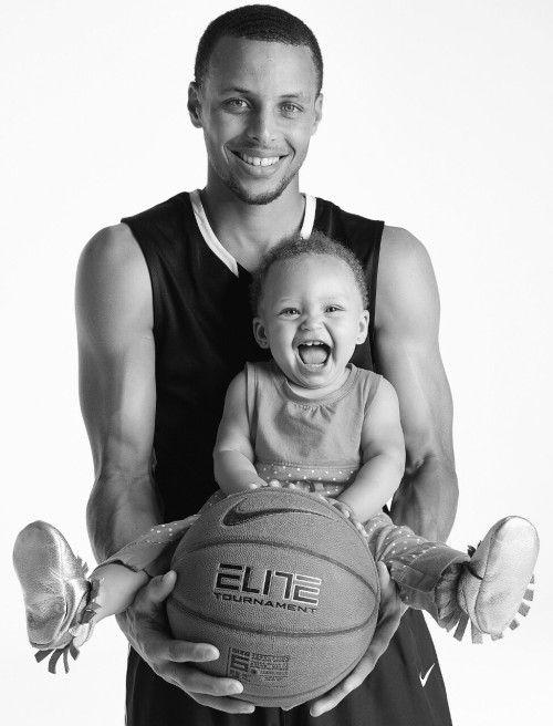 securelyinsecure:  Stephen & Riley Curry 