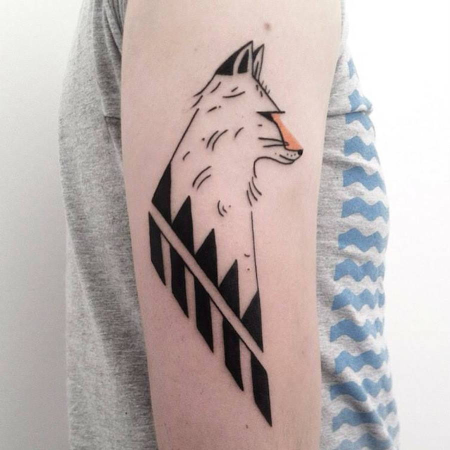 culturenlifestyle:  Whimsical Minimalist Tattoos by Axel Ejsmont Polish illustrator