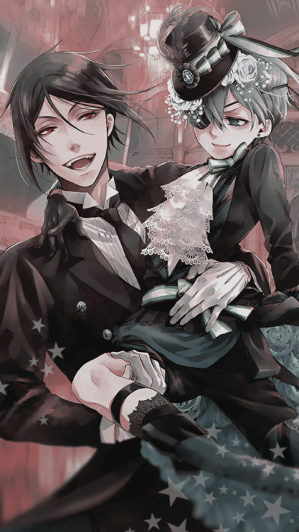 juunko-s: Sebastian & Ciel ( mobile wallpapers ) 