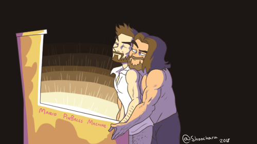 shoocharu:“Hold me close”, Jacksepticeye said.“Ditto”, said Arin Hanson of Game Grumps. From Sean’s 