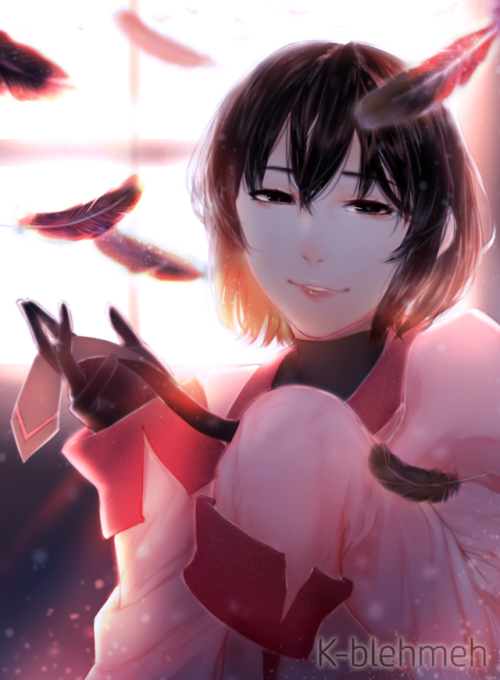 Oshino Ougi from the Monogatari series 