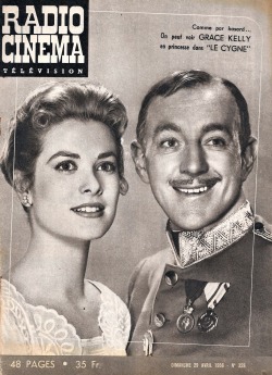 dosesofgrace:   Grace Kelly & Alec Guinness,