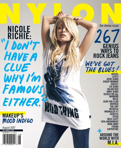 #THROWBACK THURSDAY: NICOLE RICHIE AS OUR SIZZLING COVER STAR