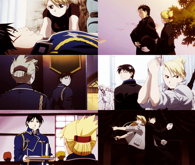 rustcohless:  FMA week | day 10 -&gt; OTP: royai  "It's too late for regrets."