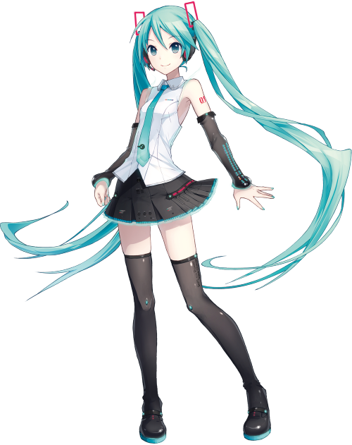 The Robot Girl Of The Day Is Hatsune Miku! Happy Birthday To Her!