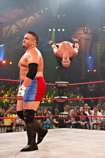 wrestlingoutofcontext:  Samoa Joe is not impressed
