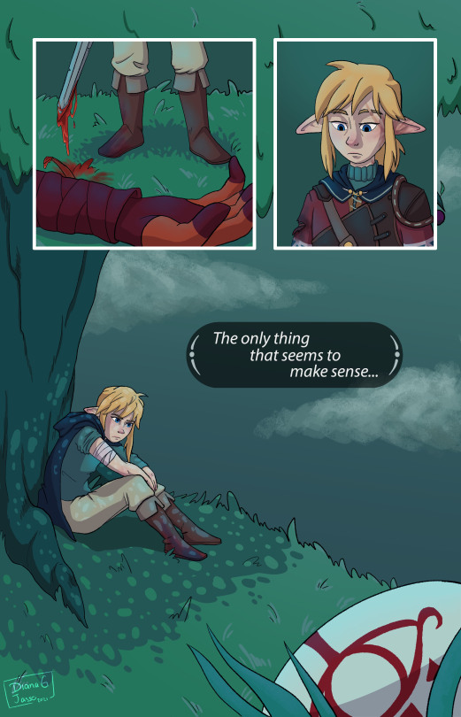 Zelda Comic: Heart of a Champion - 3 #Zelda #Link #breathOfTheWild #Comic  #botw #Yiga