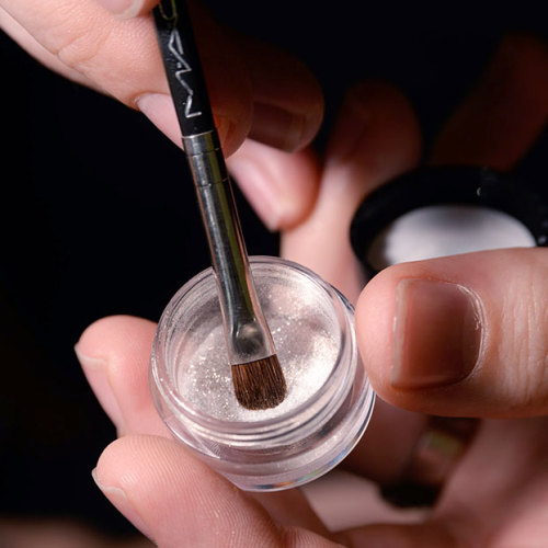 maccosmetics:  Backstage at Bouchra Jarrar, Paris Haute Couture