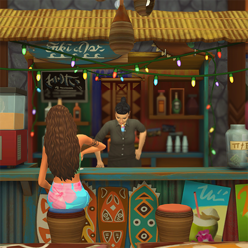 yum local food / dolphin!!!!! / went to the local bar / Hanalei and Makoa were checking each other o