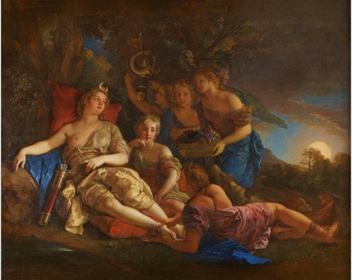 hildegardavon:Charles de La Fosse, 1636-1716The rest of Diana, 1688 Courtesy of Château de Versaille