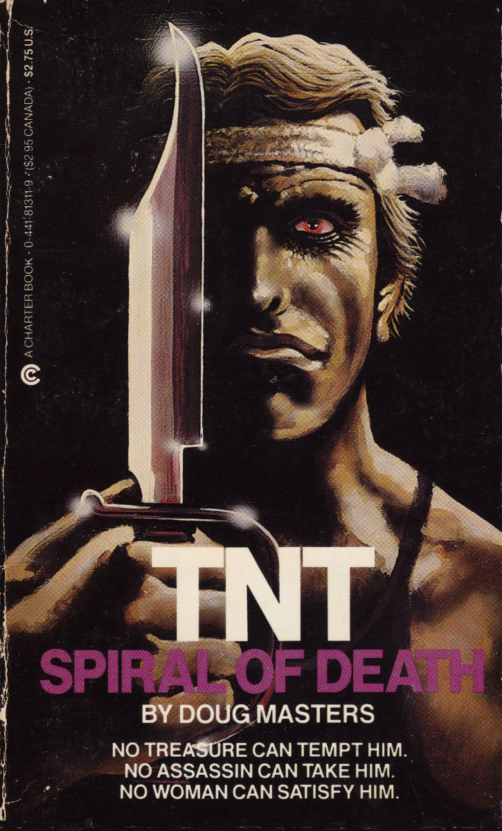 TNT: Spiral Of Death, by Doug Masters (Charter, 1985).From Ebay.MEET ANTONY NICHOLAS