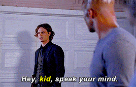 jennifrjareaus:  Morgan calling Reid ‘kid’ 