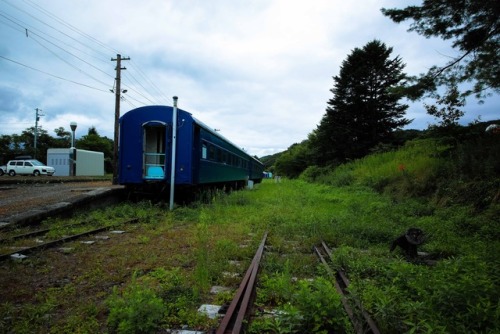 Furenai Station富内線振内駅,北海道,日本