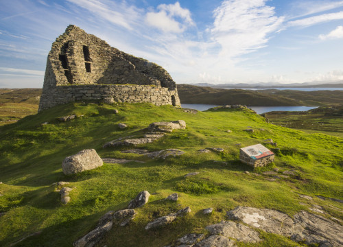 Dun Carloway Broch, Isle of Lewis, Outer Hebrides.