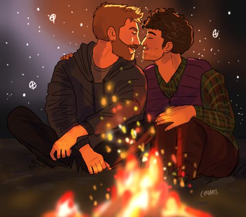 mutantbanner: ThorBruce Week 2021 - fireA day late, but I finished it!