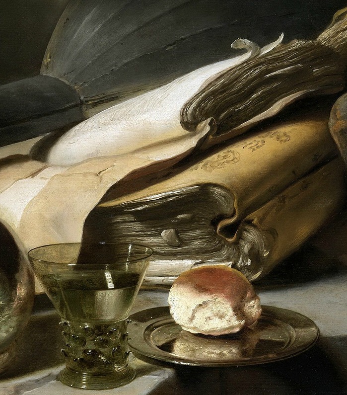 inkfromtheoctopus:  Jan Lievens - Vanitas Still Life [c.1620-30].God, that detail.