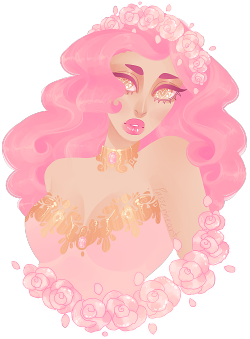 petitepasserine:  passerineart:  Min is so glamorous she always glitters and shines like a diamond and is constantly surrounded by a faint smell of rose bouquets… nice  min min 