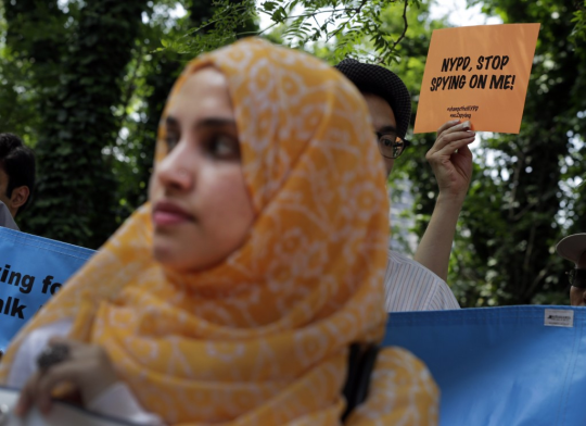 Porn photo NYPD Pulls Headscarves of Muslim Girls at