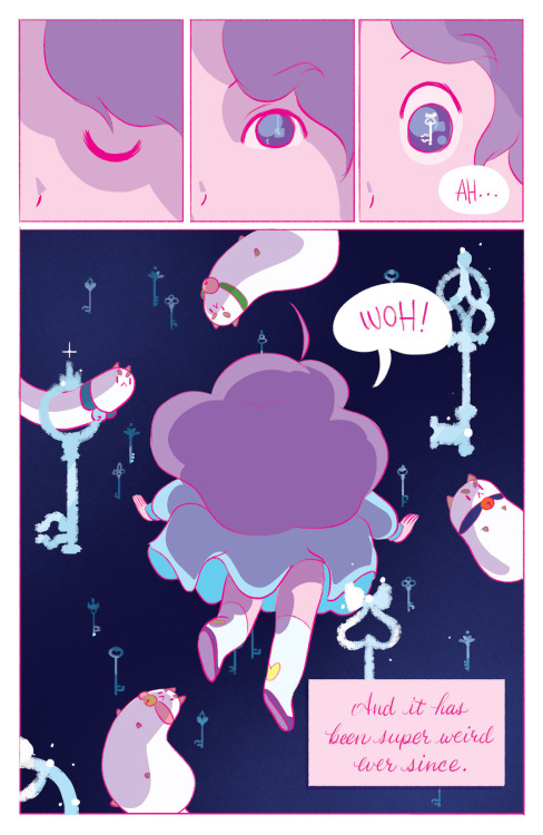 comixology:  Fans of awesomeness, rejoice! Bee & Puppycat #1 by Natasha Allegri (natzillaaa), the brains behind Fionna & Cake is on sale today! Read it here!