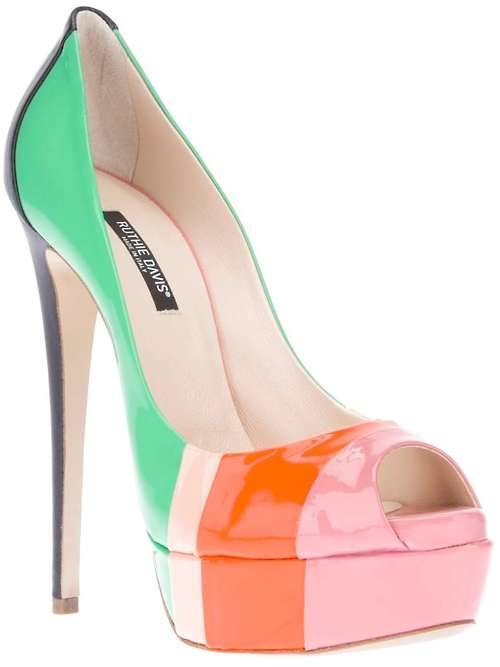 High Heels Blog ‘Del ray’ platform pump via Tumblr