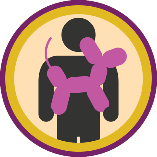 lifescouts:Lifescouts: Balloon Animal BadgeIf you have this badge, reblog it and share your story! L