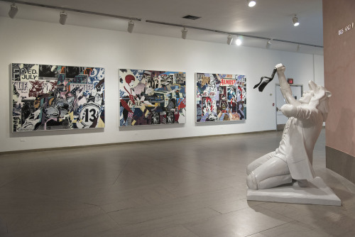 When I was discussing this exhibition with Patrick Miller and Patrick McNeil of FAILE, it became cle
