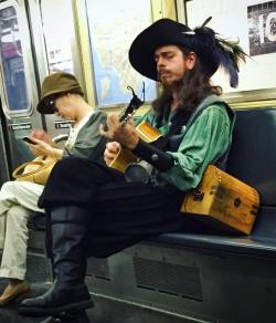 surethingchief:  #tbt to the time I spied a right merry buccaneer riding the high C’s train.   Aye! i have had the pleasure of meeting this Bard!a wonderful time was had!