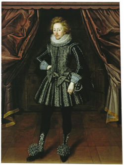 Portrait of Dudley, the 3rd Baron North by an unknown artist, oil on canvas, c. 1615, English.