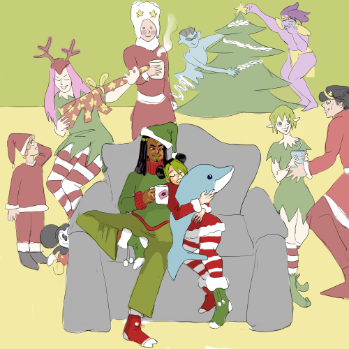 szyszkasosnowa:Merry belated Christmas, @drfunk98! I was your backup secret Santa ( @jjba-secret-san