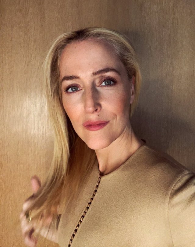 New/Another picture of Gillian Anderson for The Hollywood Reporter , 2021