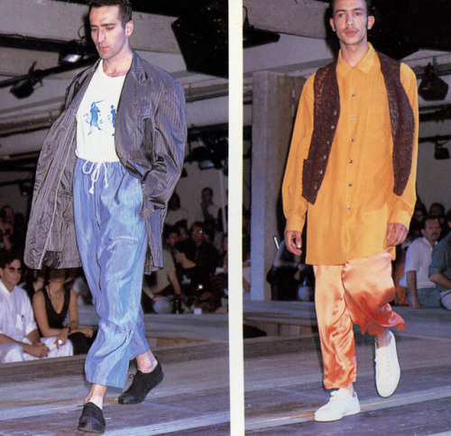 archivings: Yohji Yamamoto pour Homme Spring/Summer 1992
