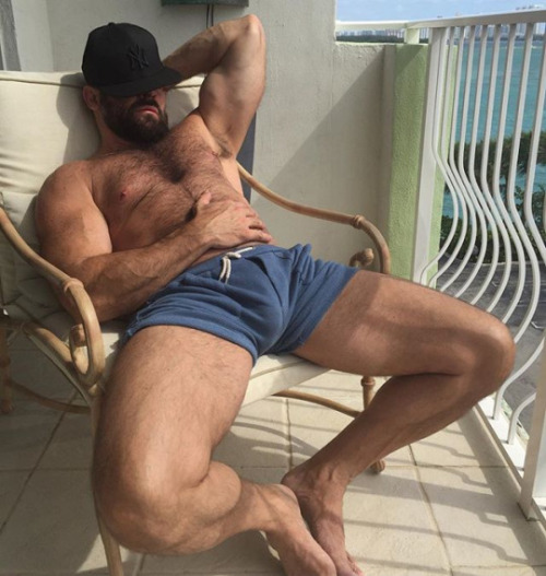 Porn hairyonholiday:  For MORE HOT HAIRY guys- photos