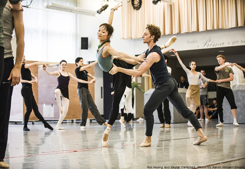 Studio Life: Dancersin rehearsal for The Winter’s Tale