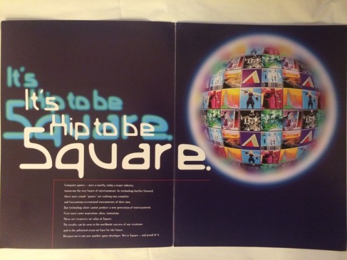 Here’s something different; a 1997 corporate profile for Square USA. Full of all the finest corporat