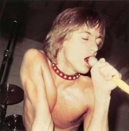 sarcasm-factory: Iggy Pop performing with The Stooges · 1970