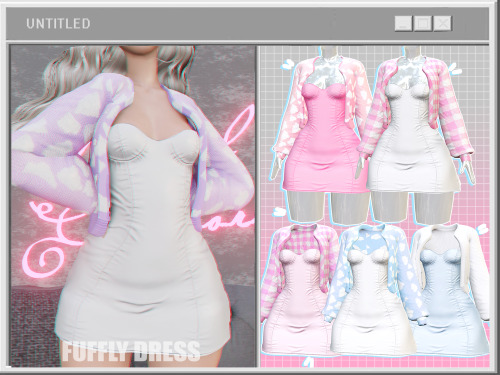 unknown66irl: *：・ﾟFUFFLY DRESS *：・ﾟUK66irl Mesh16  swatchesall lodsenjoy!Early access (available 20 