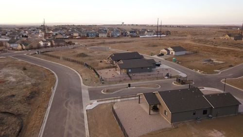 It’s amazing how quickly snow melts and vanishes here in Pueblo, Colorado. These are aerials taken o