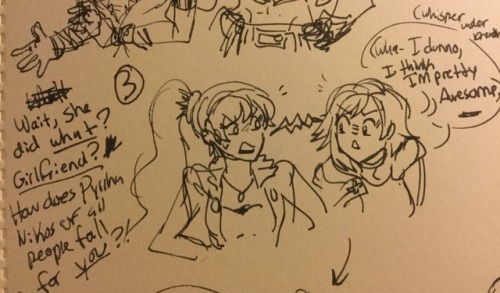 wip sketches of a comic idea…. or just an example of how messy my sketchbook drawings are dfgjjgvn