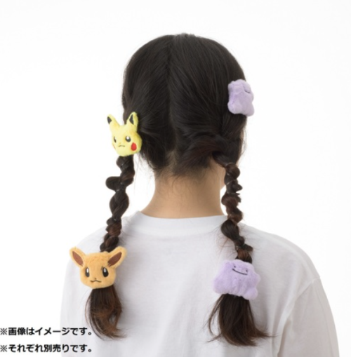 Pokemon accessory fall collectionHairclip set 1,320 yen Pictures and products from Pokemon Center JP