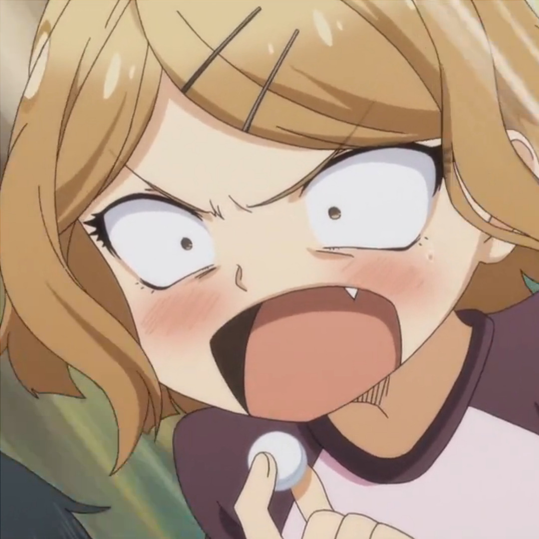 coffee-shop-waifu:  Endou Saya icons from episode 6 of Dagashi Kashi 