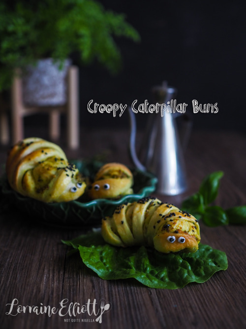 foodffs:Cute & Creepy Caterpillar Pesto