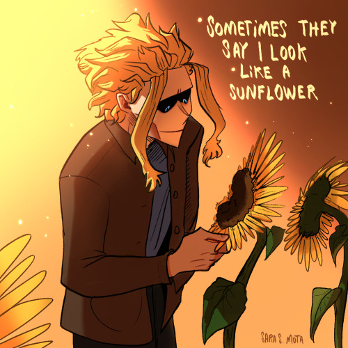 Toshi Bought The Smol Sunflower Omg