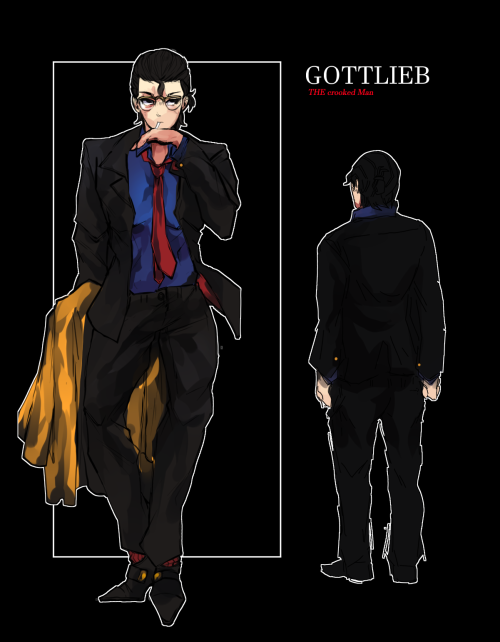 overcast-rpg: Some concept art of Malius and Gottlieb; two antagonists. Malius is different than mos