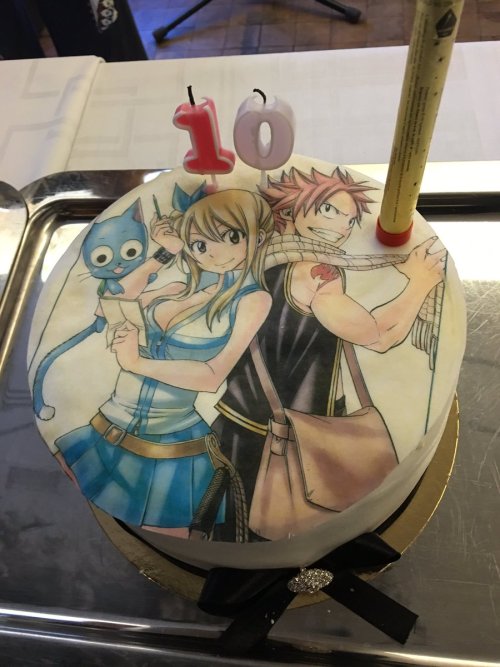 Fairy Tail 10th Anniversary Party to Hiro Mashima