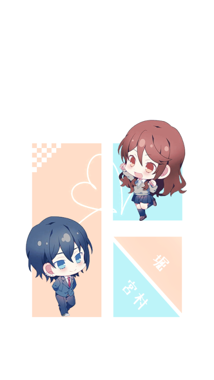 Horimiya phone wallpapers(requested by anon)