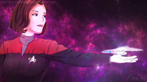 universedreams7:It’s about time I drew some fanart for my very first/oldest fandom, Star Trek: